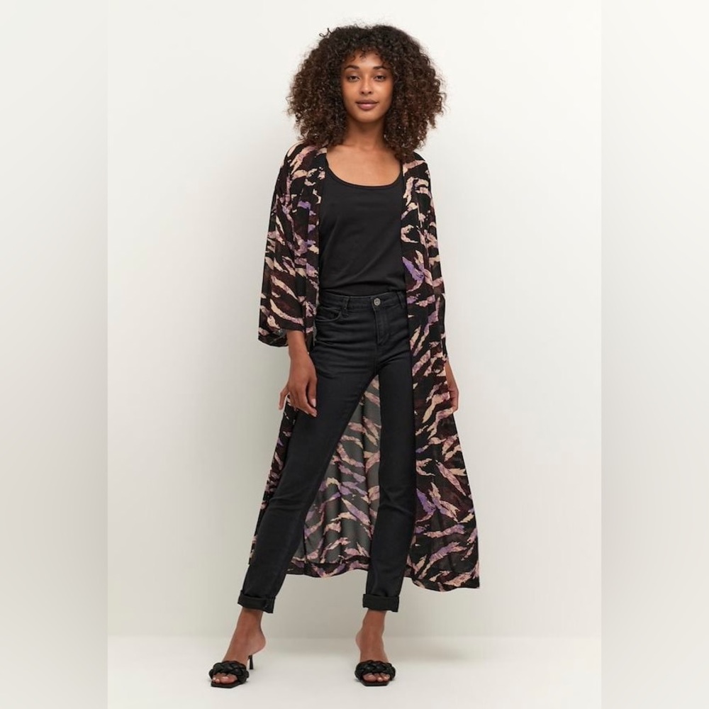 💜 Kanerferi Kimono by Kaffe sz40 NWOT